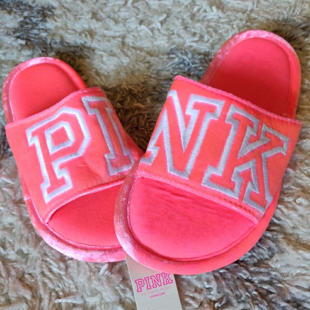 PINK VS Slides Slippers